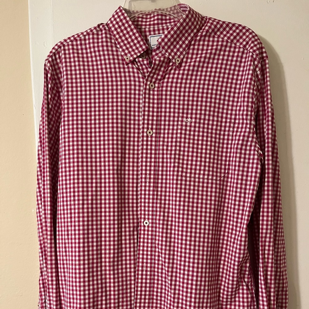 Southern Tide Plaid Button Down